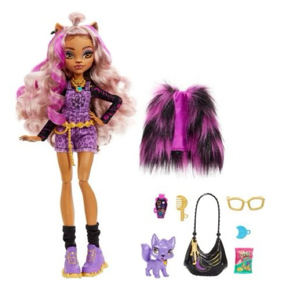 Monster High Clawdeen Wolf Fashion Doll New In Box - Picture 3 of 10